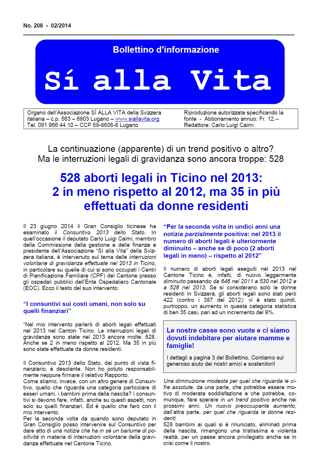 Bollettino_Si_alla_Vita_n.208