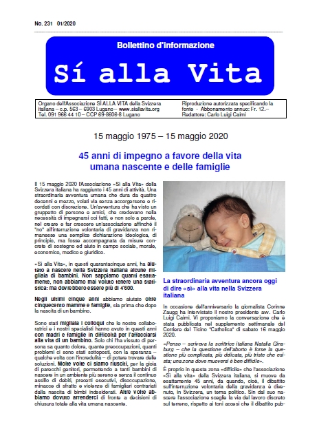 Bollettino_Si_alla_Vita_n.231